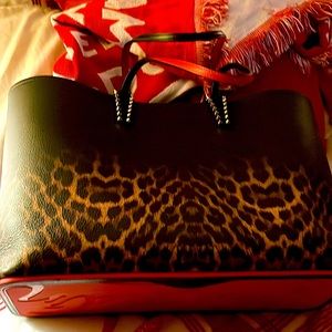 Christian Louboutin Cabata Ombré tote
